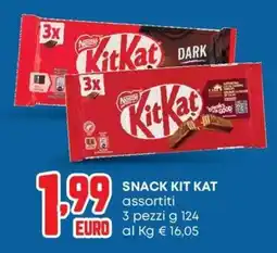 Pam Snack Kit Kat assortiti offerta