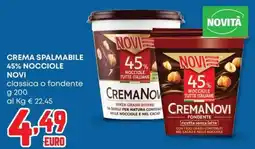 Pam CremaNovi fondente offerta