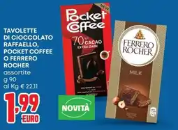 Pam Tavolette di cioccolato assortite offerta