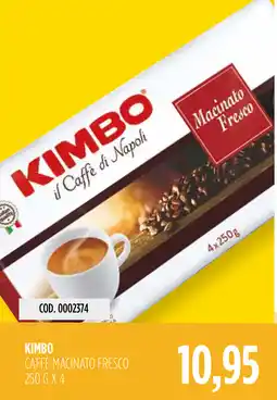 Carico Cash & Carry Kimbo Caffè Macinato Fresco offerta