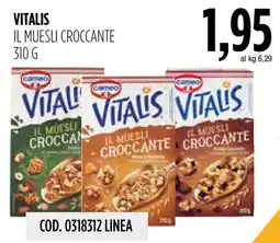 Carico Cash & Carry Vitalis il muesli croccante offerta