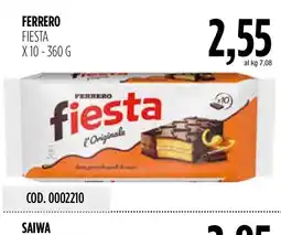 Carico Cash & Carry Ferrero Fiesta l'Originale offerta