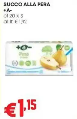 Pam Succo alla pera +A- offerta
