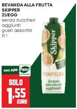 Pam Beveranda alla frutta Skipper Zuegg offerta