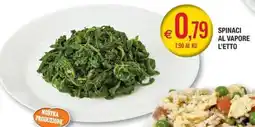 Palmarket Spinaci al vapore offerta