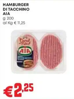 Pam Hamburger di tacchino AIA offerta
