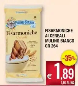 Palmarket Fisarmoniche Cereali Mulino Bianco offerta