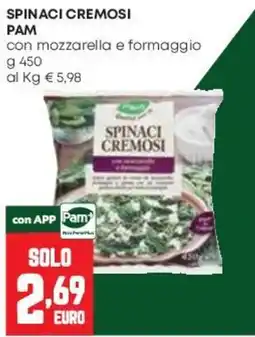 Pam Spinaci cremosi Pam offerta