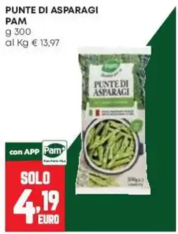 Pam Punte di asparagi Pam offerta