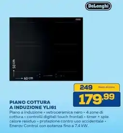 Euronics Bruno DeLonghi Piano cottura a induzione YLI61 offerta