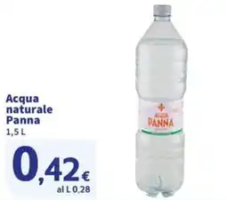 Sigma Acqua naturale Panna offerta