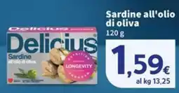 Sigma Delicius Sardine all'olio di oliva offerta