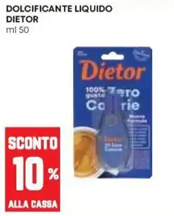 Pam Dolcificante liquido Dietor offerta