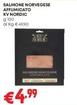 Pam Salmone norvegese affumicato kv nordic offerta