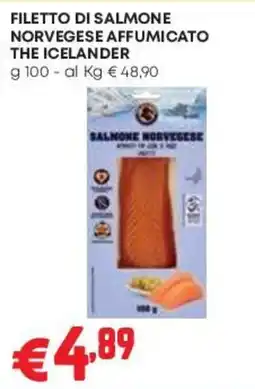 Pam Filetto di salmone norvegese affumicato the icelander offerta