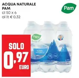 Pam Acqua naturale Pam offerta