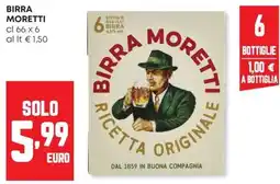 Pam Birra Moretti offerta