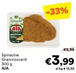 Unes Spinacine Grancroccanti AIA offerta