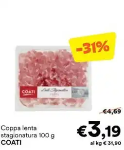 Unes Coppa lenta stagionatura COATI offerta