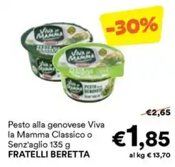 Unes Pesto alla genovese Viva la Mamma offerta