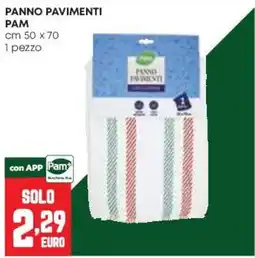 Pam Panno pavimenti Pam offerta