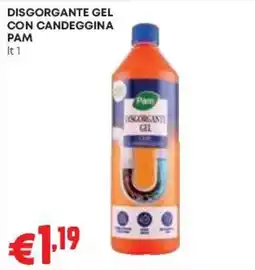 Pam Disgorgante gel con candeggina Pam offerta