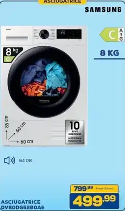 Euronics Bruno Asciugatrice Samsung offerta