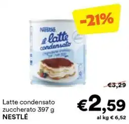 Unes Latte condensato zuccherato Nestlé offerta