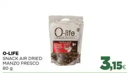 Brico Io O-life Snack air dried Manzo fresco offerta