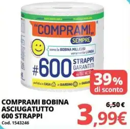 Brico Io Comprami bobina asciugatutto offerta