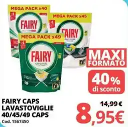 Brico Io Fairy caps lavastoviglie offerta