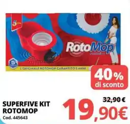 Brico Io Superfive kit Rotomop offerta