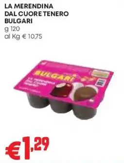 Pam La merendina dal cuore tenero Bulgari offerta