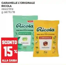 Pam Caramelle l'originale Ricola assortite offerta