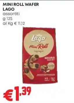 Pam Mini Roll Wafer Lago offerta