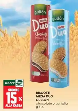 Pam Biscotti Mega Duo Gullón offerta