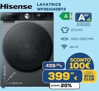 Lavatrice Hisense