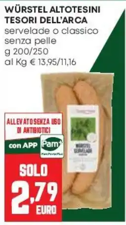 Pam Würstel Altotesini offerta