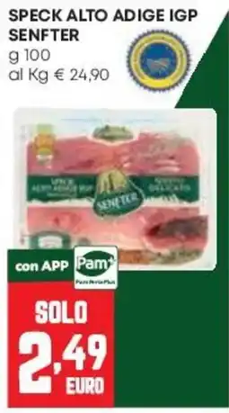 Pam Speck Alto Adige IGP Senfter offerta