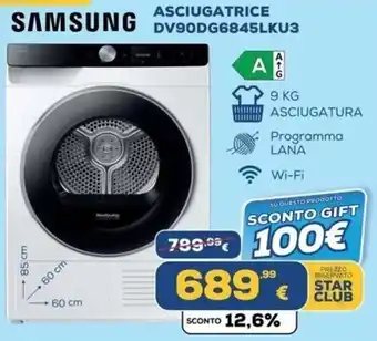 Samsung asciugatrice