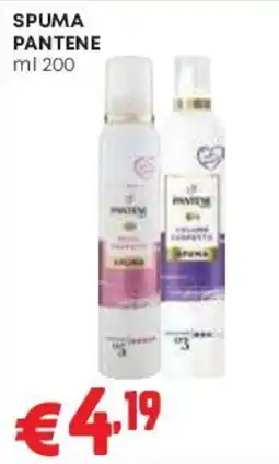 Pam Spuma Pantene offerta