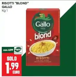 Pam Risotti blond Gallo offerta
