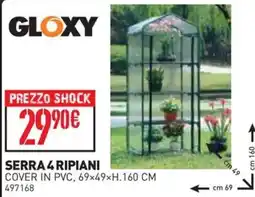 Ottimax Gloxy Serra 4 Ripiani offerta