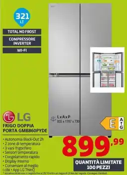 Comet Frigo doppia porta LG offerta