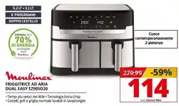 Comet Friggitrice ad aria Dual Easy offerta