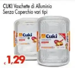 Despar Cuki Vaschette di Alluminio offerta