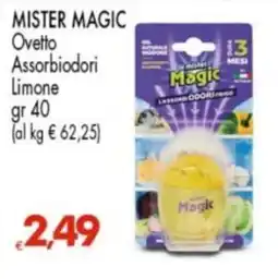 Despar Ovetto Assorbiodori Limone Mister Magic offerta