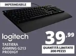 Comet Logitech tastiera gaming G213 Prodigy offerta