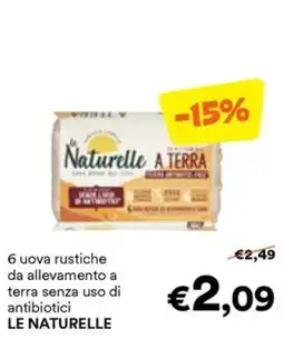 Unes Uova rustiche Le Naturelle offerta
