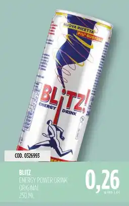 Carico Cash & Carry Blitz energy power drink original offerta